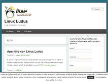 Tablet Screenshot of linuxludus.it